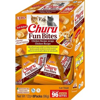 Inaba Ciao Churu Fun Bites Chicken Recipe Przysmak dla kota op. 8x12g