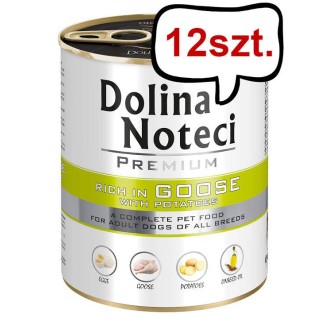 Dolina Noteci Premium Adult Gęś z Ziemniakami Mokra Karma dla psa op. 800g Pakiet 12szt.