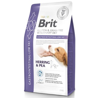 Brit Veterinary Diet Gastrointestinal LOW FAT Herring&Pea Sucha Karma dla psa op. 2kg