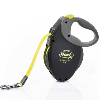 Flexi Smycz GIANT Neon Tape dla psa rozm. Medium