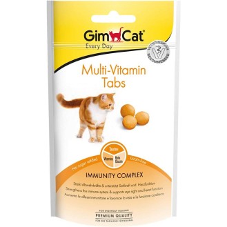 GimCat Przysmaki Multi-Vitamin Tabs dla kota op. 40g