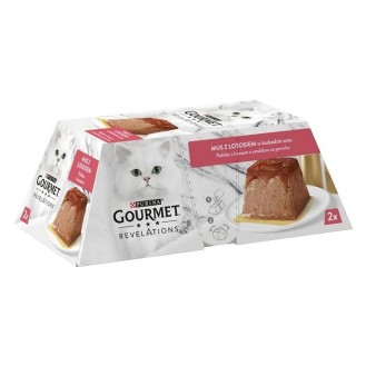 Gourmet Revelations Adult Mus z łososiem Mokra Karma dla kota op. 2x57g