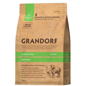 Grandorf Adult Mini Lamb&Turkey Sucha Karma dla psa op. 3kg