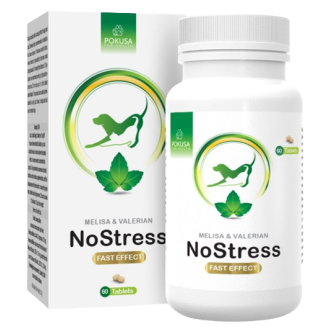 Pokusa GreenLine NoStress Tabletki Uspokajające dla psa i kota op. 60 tabletek