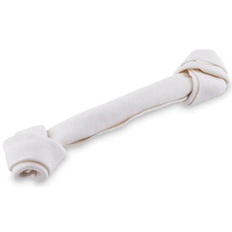 Hau&Miau Kość wiązana biała dla psa dł. 21.5cm