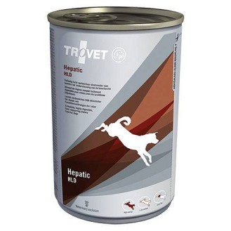 Trovet Hepatic Liver HLD Mokra Karma dla psa op. 400g