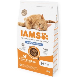 Iams Adult Sterilised Sucha Karma dla kota op. 3kg