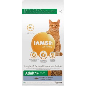 Iams Adult with Tuna Sucha Karma dla kota op. 3kg