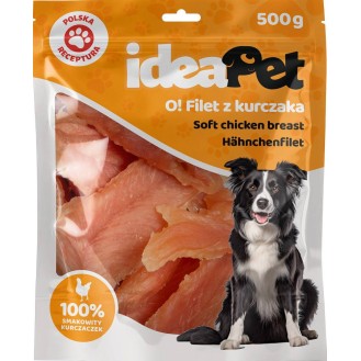IdeaPet Przysmak O! Filet z kurczaka dla psa op. 500g