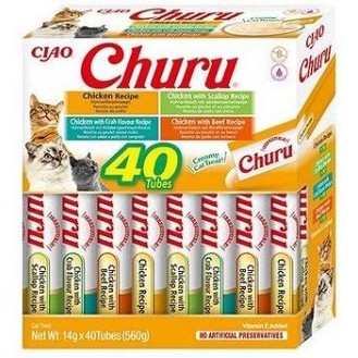 Inaba Ciao Churu Box Chicken Mix Przysmak dla kota op. 40x14g