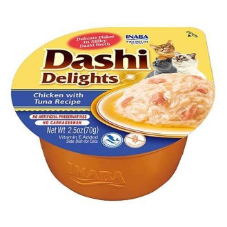 Inaba Ciao Dashi Delights Chicken&Tuna Recipe Mokra Karma dla kota op. 70g