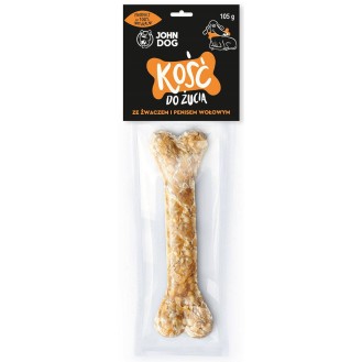 John Dog Kość ze żwaczem i penisem wołowym dla psa 17cm op. 105g