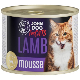 John Dog Adult Lamb Mousse Mokra Karma dla kota op. 200g