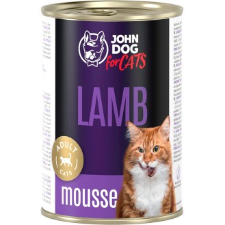 John Dog Adult Lamb Mousse Mokra Karma dla kota op. 400g