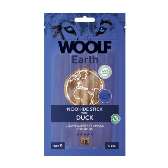 Woolf Earth Przysmak Noohide Stick z kaczką dla psa rozm.S op.90g