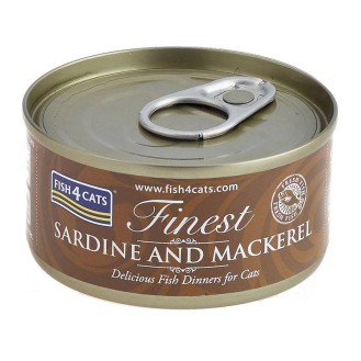 Fish4Cats Sardynka z Makrelą Mokra Karma dla kota op. 70g