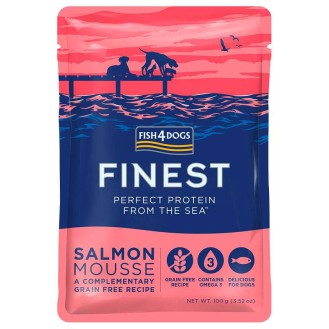 Fish4Dogs Finest Salmon Mousse Mokra Karma dla psa op. 100g