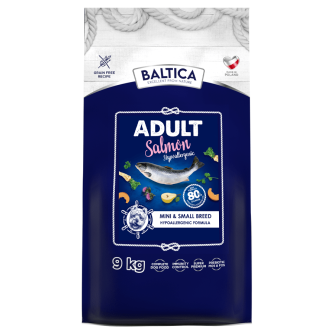 Baltica Excellent Hypoallergenic Adult Small Salmon Sucha Karma dla psa op. 9kg