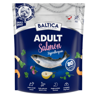 Baltica Excellent Hypoallergenic Adult Small Salmon Sucha Karma dla psa op. 1kg