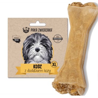 Paka Zwierzaka Kość z dodatkiem kozy rozm. XL dł. 17cm