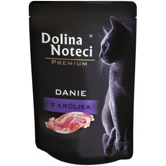 Dolina Noteci Premium Adult Danie z królika Mokra Karma dla kota op. 10x85g
