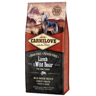 Carnilove Adult Lamb&Wild Boar Sucha Karma dla psa op. 12kg