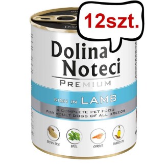 Dolina Noteci Premium Adult Jagnięcina Mokra Karma dla psa op. 800g Pakiet 12szt.