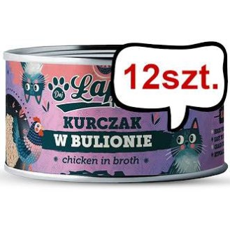 Łapsie for Cat Adult Kurczak Mokra karma dla kota. op. 80g Pakiet 12szt.