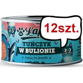 Łapsie for Cat Adult Tuńczyk Mokra karma dla kota. op. 80g Pakiet 12szt.
