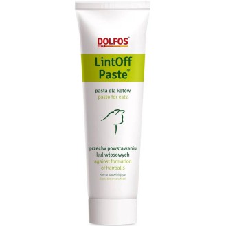 Dolfos LintOff Pasta na kule włosowe dla kota op. 100g