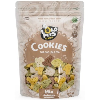 LoLo Pets Ciastka Mix smaków dla psa op. 350g nr kat. 80802