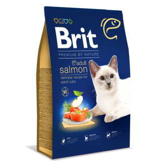 Brit Premium Cat Adult Salmon Sucha Karma dla kota op. 8kg