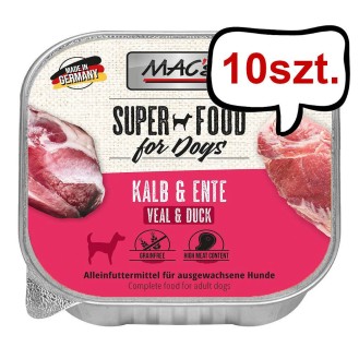 Mac's Adult Cielęcina z kaczką Mokra Karma dla psa op. 150g Pakiet 10szt.