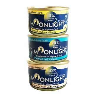 Moonlight Dinner Pakiet degustacyjny Mokra karma dla kota op. 6x80g
