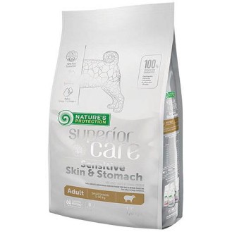 Nature's Protection Superior Care Adult Small Sensitive Skin&Stomach Sucha Karma dla psa op. 1.5kg + Karma Mokra 3x85g GRATIS