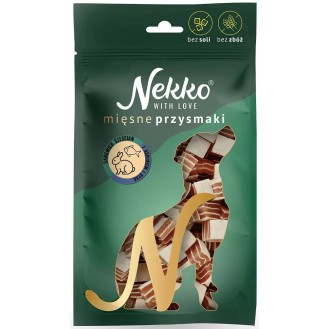 Nekko Przysmak Sandwich z królikiem i rybą dla psa op. 80g