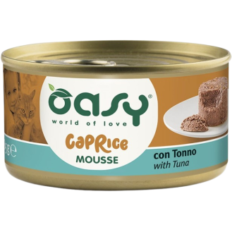Oasy Caprice Adult Mousse with Tuna Mokra Karma dla kota op. 85g
