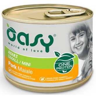 Oasy One Protein Adult Mini Pork Mokra Karma dla psa op. 200g