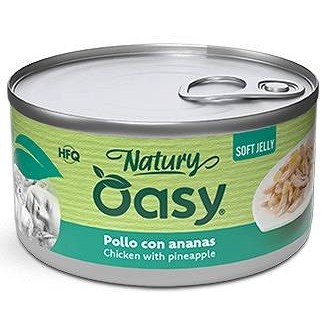 Oasy Adult Natury Chicken with Pineapple Mokra Karma dla kota op. 85g