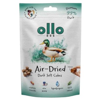 Ollo Przysmaki Air-Dried Duck Soft Cubes dla psa op. 80g