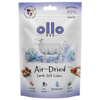 Ollo Przysmaki Air-Dried Lamb Soft Cubes dla psa op. 80g