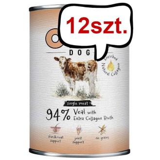 Ollo Plus Kolagen Veal Mokra Karma dla psa op. 400g Pakiet 12szt.