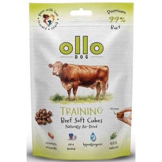 Ollo Przysmaki Training Beef Soft Cubes dla psa op. 80g
