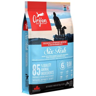 Orijen Six Fish Sucha Karma dla psa op. 6kg