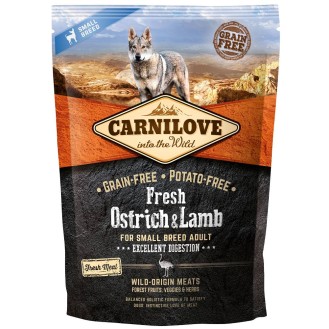 Carnilove Adult Small Fresh Ostrich&Lamb Sucha Karma dla psa op. 1.5kg