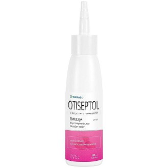 Eurowet Preparat do uszu Otiseptol emulsja dla psa i kota poj. 100ml