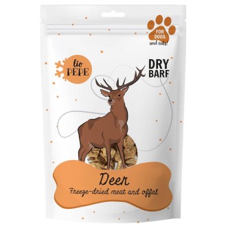 Paka Zwierzaka Lio Pepe Deer Przysmaki liofilizowane dla psa i kota op. 60g