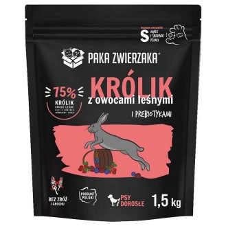 Paka Zwierzaka Seventh Heaven Królik i owoce leśne Sucha karma dla psa op. 1.5kg