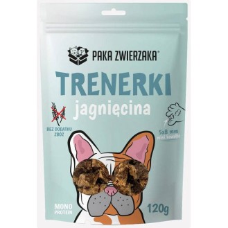 Paka Zwierzaka Przysmak Trenerki Jagnięcina dla psa op. 120g