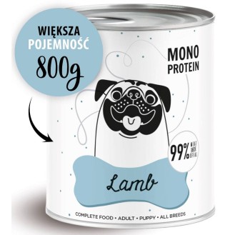 Paka Zwierzaka Pepe Jagnięcina Mokra karma dla psa op. 800g